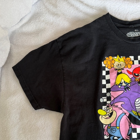 Cartoon Graphic T-Shirt - Black - Picture 8 of 9